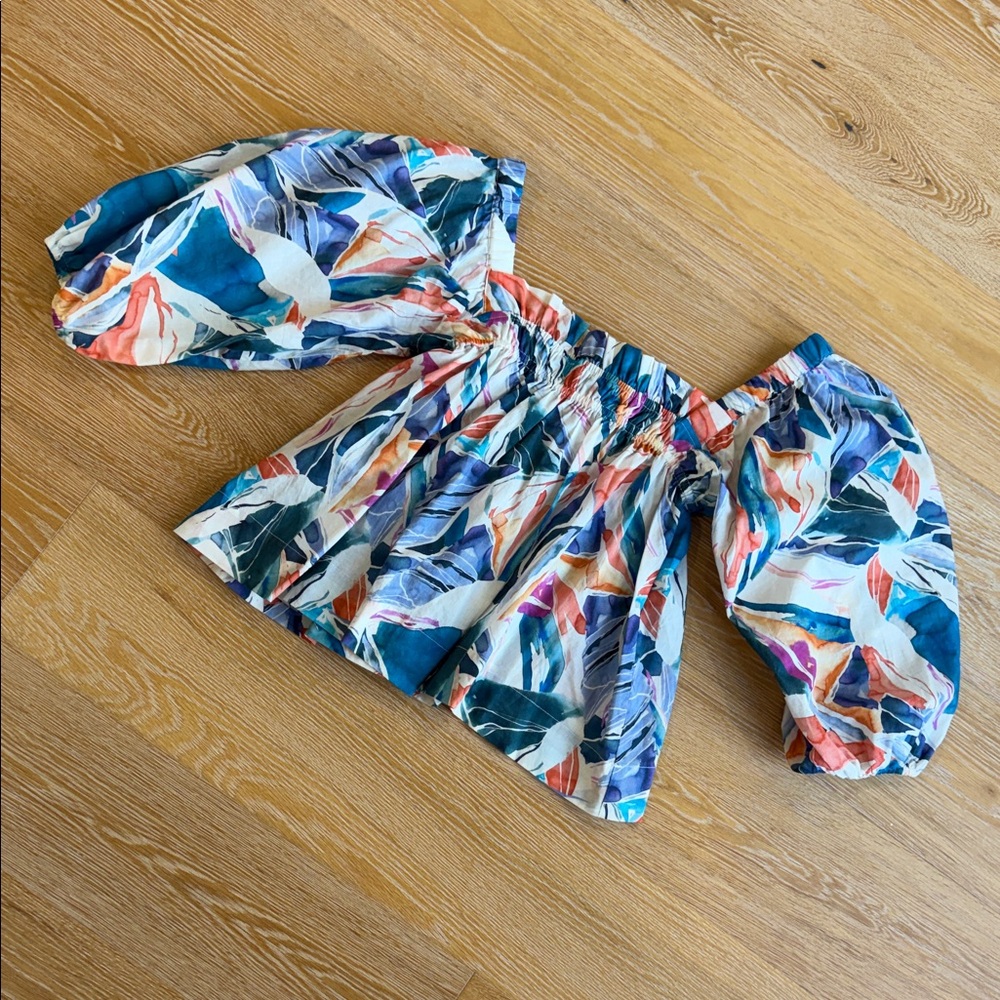 LaRoque original colorful three-quarter sleeve blouse